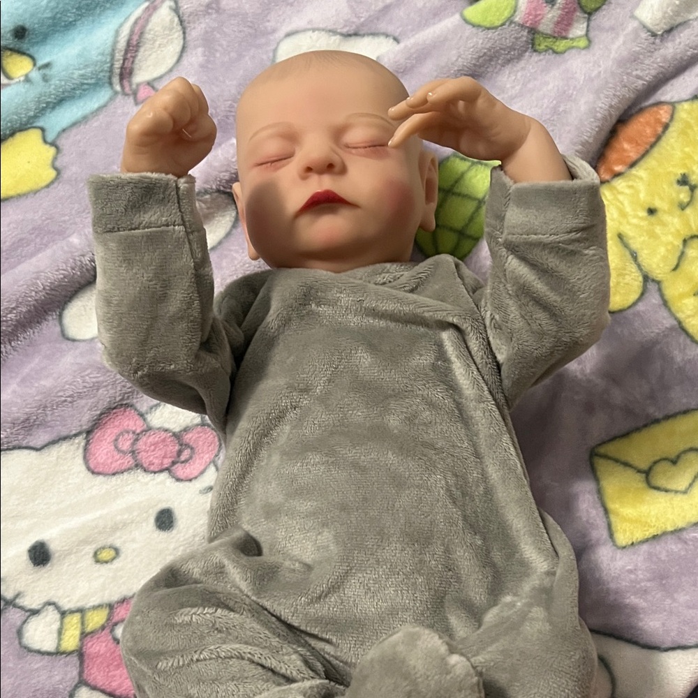 Reborn baby doll around 18 in